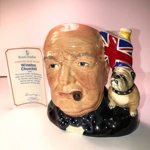 Royal Doulton Winston Churchill Character Mug